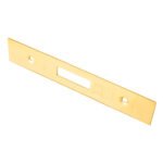 Eurospec FSF5007PVD Easi-T Forend Strikes & Fixing Pack Deadlocks - PVD Square Forend (LEAD TIME: 2-3 DAYS)