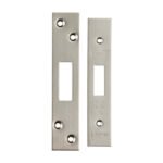 Eurospec FSF5007SSS Easi-T Forend Strikes & Fixing Pack Deadlocks - Satin Stainless Steel Square Forend (LEAD TIME: 2-3 DAYS)