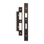 EuroSpec FSF5017MBRZ Din Sash Bathroom Forend & Strike Pack (LEAD TIME: 2-3 DAYS)