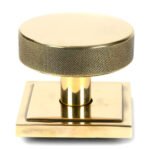 From The Anvil Brompton Centre Door Knob - Square (LEAD TIME: 2-3 DAYS)