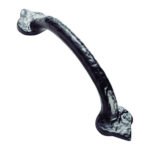 Carlisle Brass FTD1068BBA FTD Hammered Fleur De Lys Handle 102mm C/C (LEAD TIME: 2-3 DAYS)
