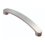 Carlisle Brass FTD2035ASN Radius End Flat Bow Handle 128mm (LEAD TIME: 2-3 DAYS)