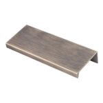 Carlisle Brass FTD302BAB Squared Edge Pull 100mm- Antique Brass (LEAD TIME: 2-3 DAYS)