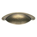 Carlisle Brass FTD555AB Cup Pattern Handle 64mm (LEAD TIME: 2-3 DAYS)