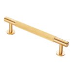 Carlisle Brass FTD710BSB Lines Pull Handle 128mm C/C (LEAD TIME: 2-3 DAYS)