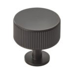 Carlisle Brass FTD713MB Lines Radio Knob - Matt Black (LEAD TIME: 2-3 DAYS)