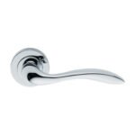 Manital GI5CP Giava Lever On Round Rose - Polished Chrome (LEAD TIME: 2-3 DAYS)