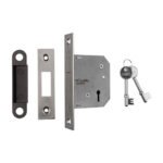 Eurospec LDE5325SN Lever Deadlock 64mm (LEAD TIME: 2-3 DAYS)