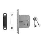Eurospec LDE5330NP Lever Deadlock 76mm (LEAD TIME: 2-3 DAYS)