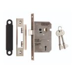 Eurospec LSE5325SN Contract 3 Lever Sashlock 64mm (LEAD TIME: 2-3 DAYS)