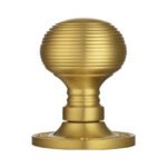 Manital M1001SB Queen Anne Mortice Knob (LEAD TIME: 2-3 DAYS)