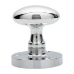 Carlisle Brass M34CP Oval Mortice Knob (LEAD TIME: 2-3 DAYS)