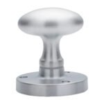 Carlisle Brass M34SCP Oval Mortice Knob (LEAD TIME: 2-3 DAYS)