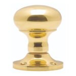 Manital M35US Mushroom Mortice Knob (Unsprung) (LEAD TIME: 2-3 DAYS)
