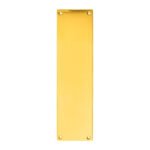 Carlisle Brass M39 Plain Finger Plate (LEAD TIME: 2-3 DAYS)