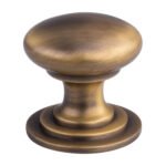 Carlisle Brass M47DAB Victorian Cupboard Knob 42mm (LEAD TIME: 2-3 DAYS)