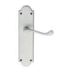 Carlisle Brass M67SC Victorian Scroll Lever On Shaped Latch Backplate (LEAD TIME: 2-3 DAYS)