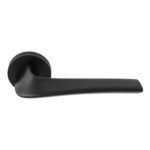 Manital MS5BLK Master Lever On Round Rose (LEAD TIME: 2-3 DAYS)