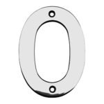 Eurospec NUM10100BSS Numerals Number 0 (LEAD TIME: 2-3 DAYS)