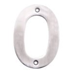 Eurospec NUM10100SSS Numerals Number 0 (LEAD TIME: 2-3 DAYS)
