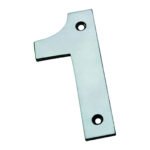 Eurospec NUM10101SSS Numerals Number 1 (LEAD TIME: 2-3 DAYS)
