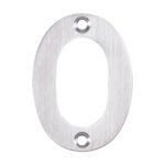 Eurospec NUM10500SSS Numerals Number 0 (LEAD TIME: 2-3 DAYS)
