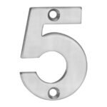 Eurospec NUM10505SSS Numerals Number 5 (LEAD TIME: 2-3 DAYS)