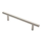 Eurospec PAT1225SSS 19mm Straight T Pull Handle 225mm Centres (LEAD TIME: 2-3 DAYS)