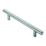 Eurospec PBT1300SSS 25mm Straight T Pull Handle 300mm Centres (LEAD TIME: 2-3 DAYS)