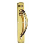 Carlisle Brass PF103ER Engraved Large Pull Handle R/H (LEAD TIME: 2-3 DAYS)