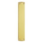 Carlisle Brass PF107 Ornate Finger Plate (LEAD TIME: 2-3 DAYS)