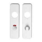 Eurospec PLT9001SAA Safety Lever Bathroom Covers (LEAD TIME: 2-3 DAYS)