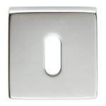 Manital QE003CP Square Standard Key Escutcheon (LEAD TIME: 2-3 DAYS)