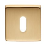 Manital QE003SB Square Standard Key Escutcheon (LEAD TIME: 2-3 DAYS)