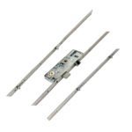 Roto C600 C650 Latch Deadbolt 4 Mushrooms Flat 16mm Faceplate Multipoint Door Lock - Key Wind