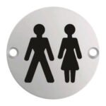 Eurospec SEX1018SSS Signage Unisex Symbol (LEAD TIME: 2-3 DAYS)