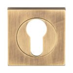 Serozzetta SZM001SQAB Square Euro Profile Escutcheon (LEAD TIME: 2-3 DAYS)