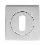 Serozzetta SZM003SQCP Square Standard Lock Profile Escutcheon (LEAD TIME: 2-3 DAYS)