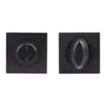 Serozzetta SZM004SQMB Square Turn and Release- Matt Black (LEAD TIME: 2-3 DAYS)