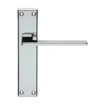 Serozzetta SZM035CP Zone Lever On Latch Backplate (LEAD TIME: 2-3 DAYS)