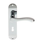 Serozzetta SZM131CP Lever On Lock Backplate (LEAD TIME: 2-3 DAYS)