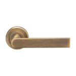 Serozzetta SZM210AB Edge Lever On Round Rose (LEAD TIME: 2-3 DAYS)
