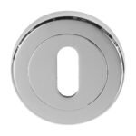 Serozzetta SZR002CP Standard Lock Profile Escutcheon - Polished chrome (LEAD TIME: 2-3 DAYS)