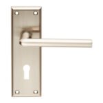 Serozzetta SZR011SN Dieci Lever On Lock Backplate (LEAD TIME: 2-3 DAYS)