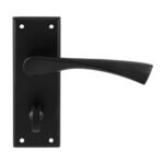Serozzetta SZR023MB Venti Lever On Bathroom Backplate (LEAD TIME: 2-3 DAYS)