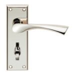 Serozzetta SZR023PN Venti Lever On Bathroom Backplate (LEAD TIME: 2-3 DAYS)