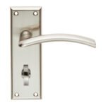 Serozzetta SZR033SN Trenta Lever On Bathroom Backplate (LEAD TIME: 2-3 DAYS)