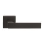 Manital TC5BLK Techna Lever On Square Rose - Matt Black (LEAD TIME: 2-3 DAYS)