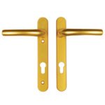 Hoppe Tokyo Lever Lever UPVC Multipoint Door Handles - 92mm PZ Unsprung 122mm Screw Centres