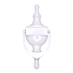 TSS UPVC Urn Door Knocker WH